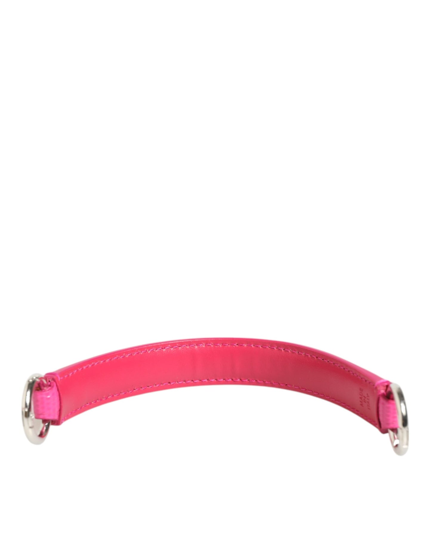 Pink Embellished Leather Bag Handle Women Shoulder Strap-Dolce & Gabbana-LabelTerrace.com