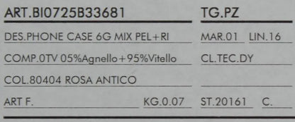 Pink Leather Heart Phone Cover-Dolce & Gabbana-LabelTerrace.com