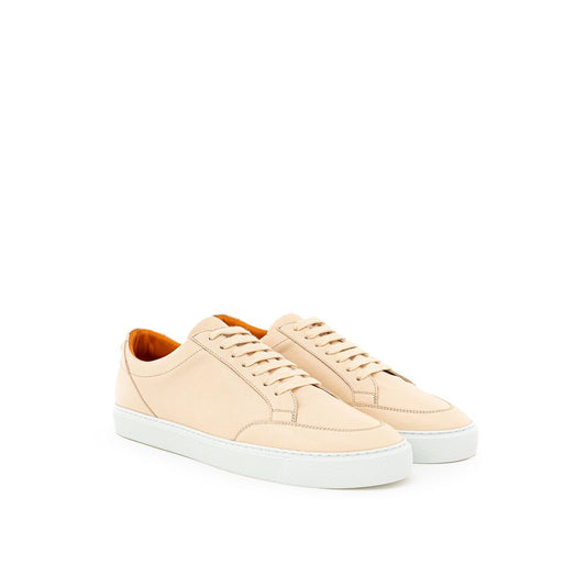 Pink Leather Sneaker-Burberry-LabelTerrace.com