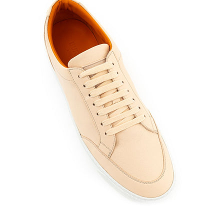 Pink Leather Sneaker-Burberry-LabelTerrace.com