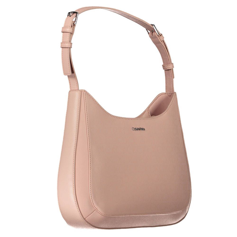 Pink Polyester Handbag-Calvin Klein-LabelTerrace.com
