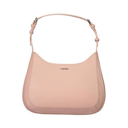 Pink Polyester Handbag-Calvin Klein-LabelTerrace.com