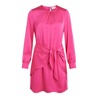 Pink Polyester Short