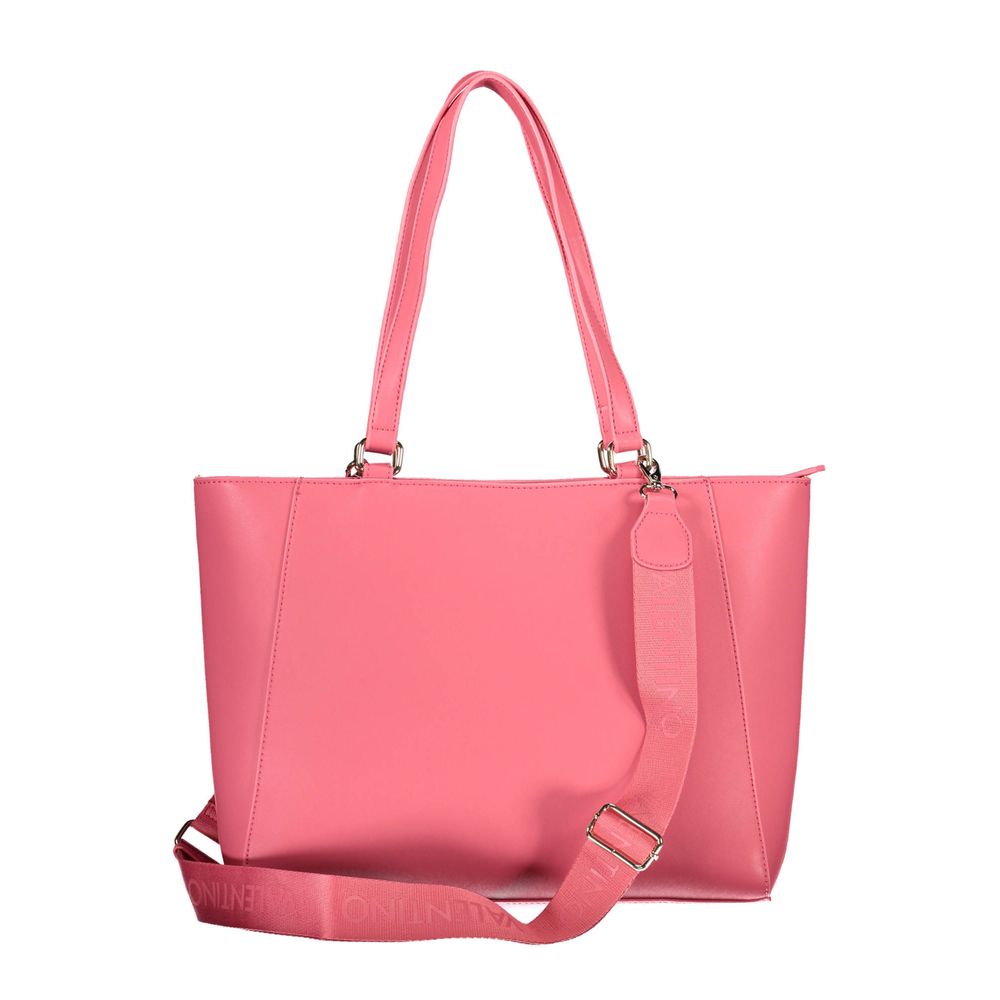Pink Polyethylene Handbag-Mario Valentino-LabelTerrace.com