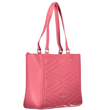 Pink Polyethylene Handbag-Mario Valentino-LabelTerrace.com