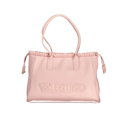 Pink Polyethylene Handbag-Mario Valentino-LabelTerrace.com