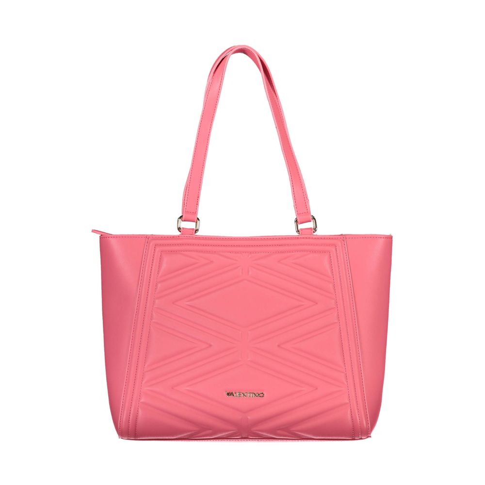 Pink Polyethylene Handbag-Mario Valentino-LabelTerrace.com