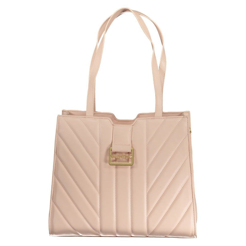 Pink Polyethylene Handbag-Mario Valentino-LabelTerrace.com
