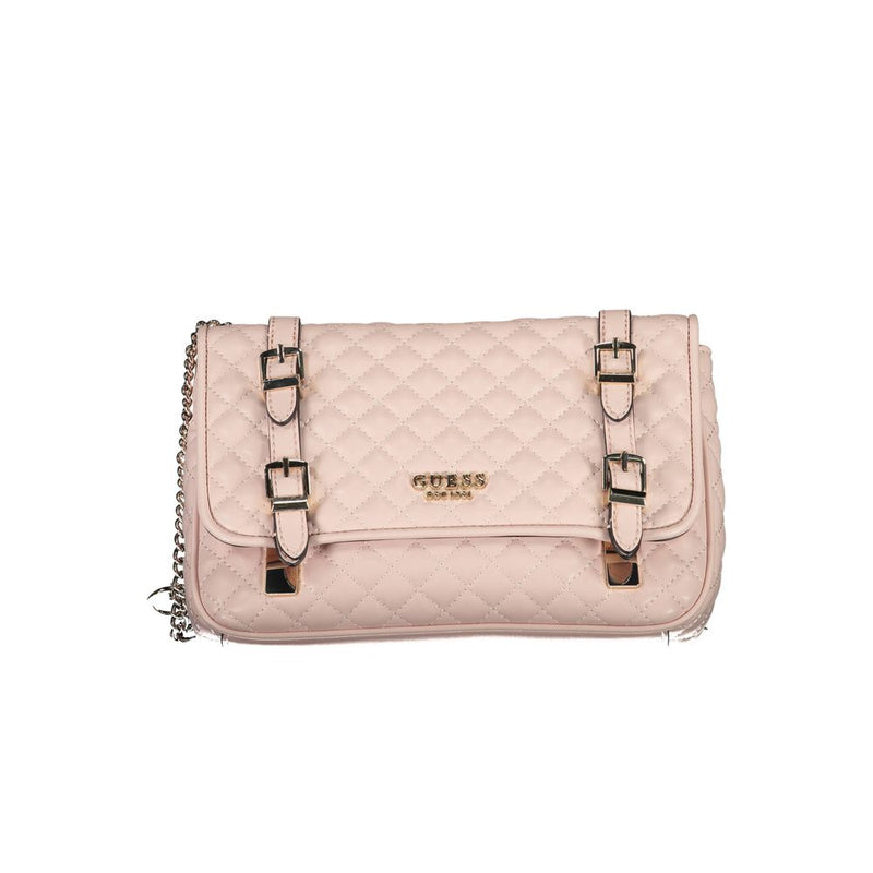 Pink Polyethylene Handbag