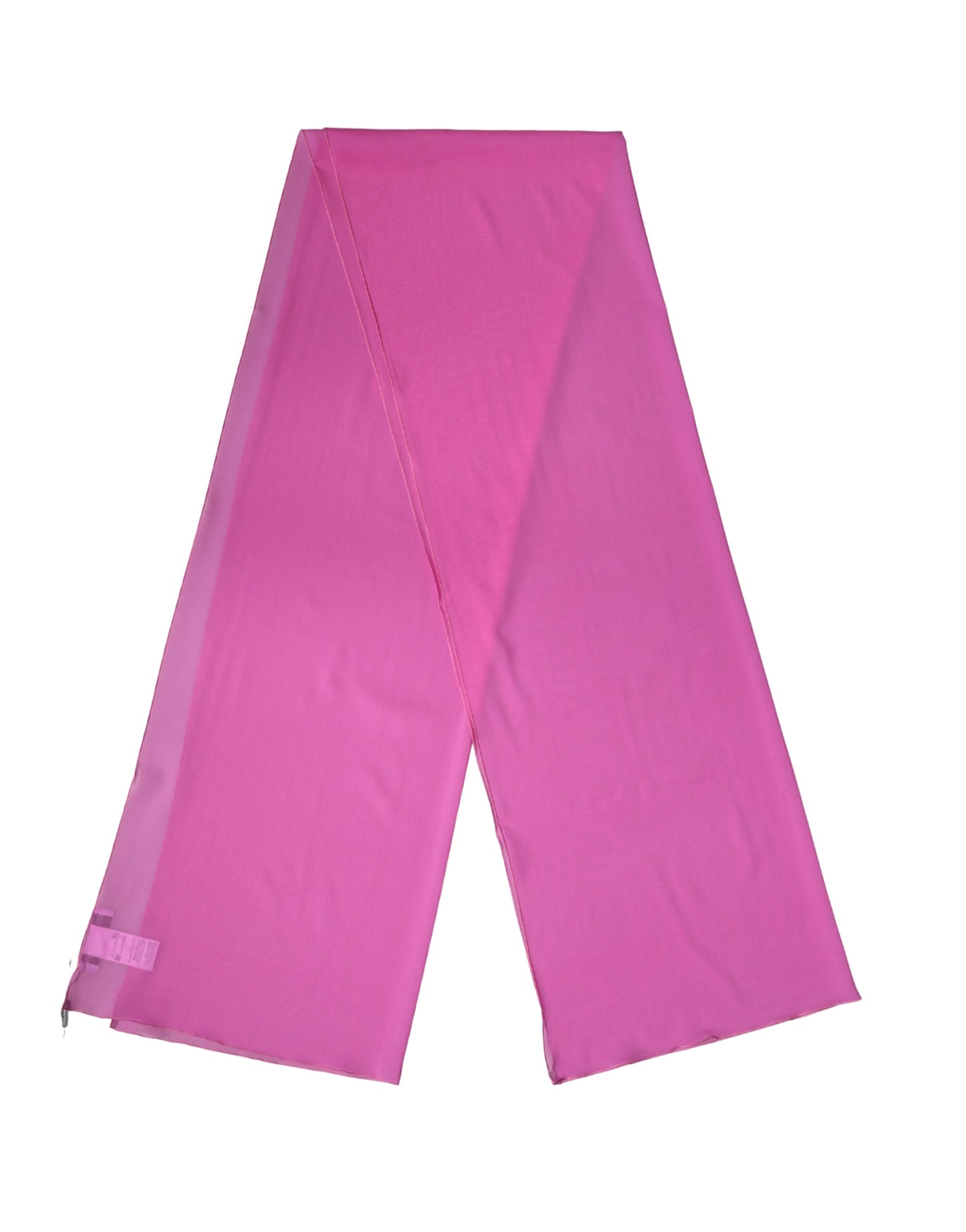 Pink Silk Neck Wrap Shawl Women Stole 200cm x 64cm Scarf