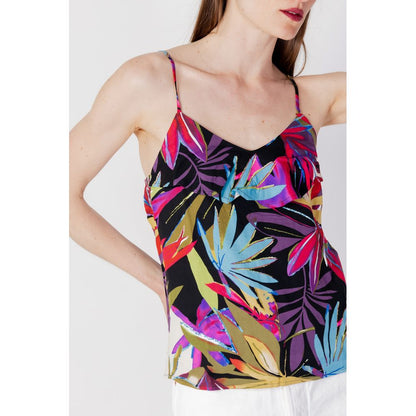 Pink Viscose Tank Tops