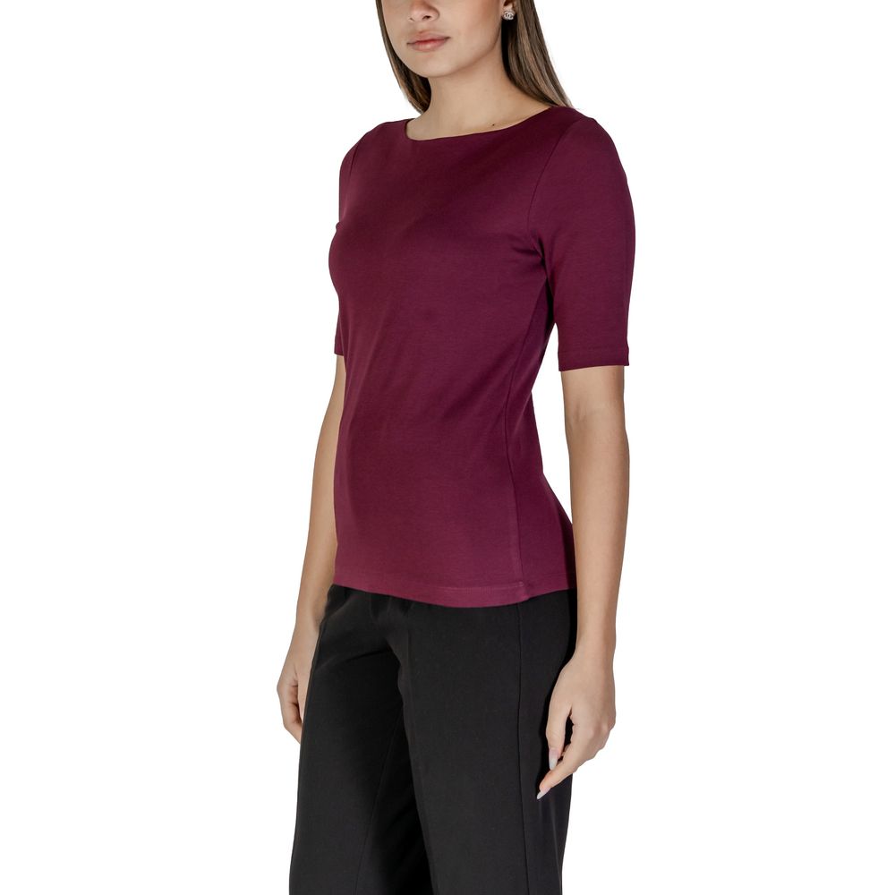 Purple Cotton T-Shirt