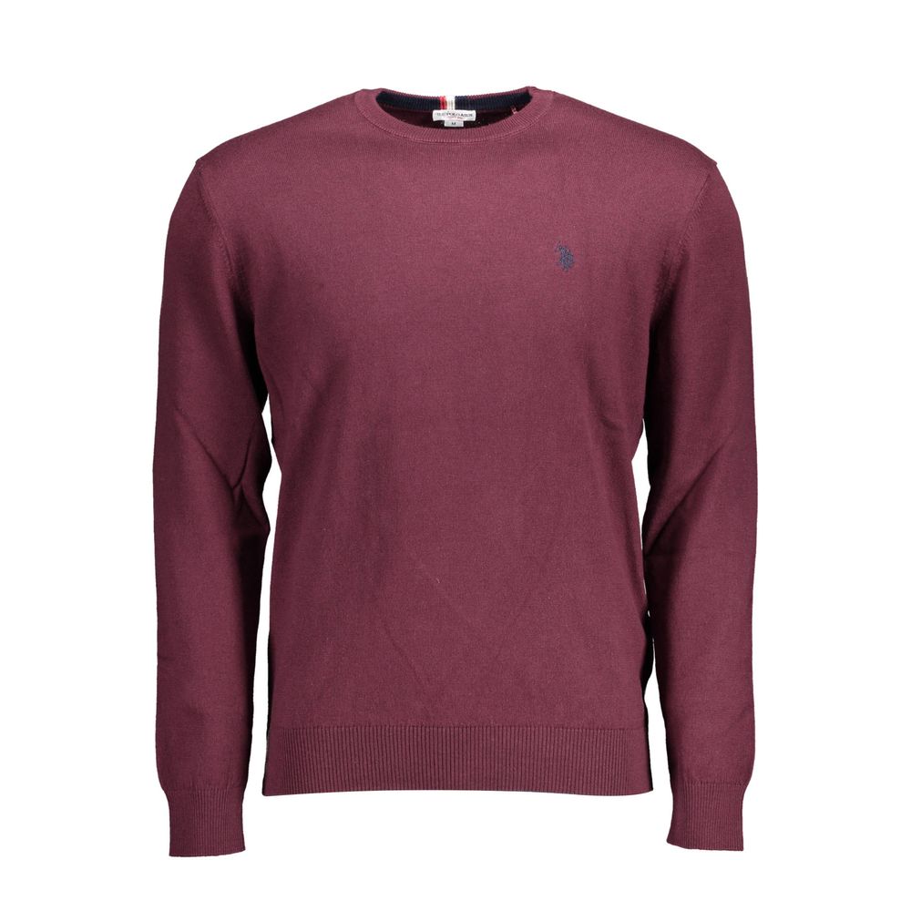 Purple Cotton Sweater-U.S. POLO ASSN.-LabelTerrace.com