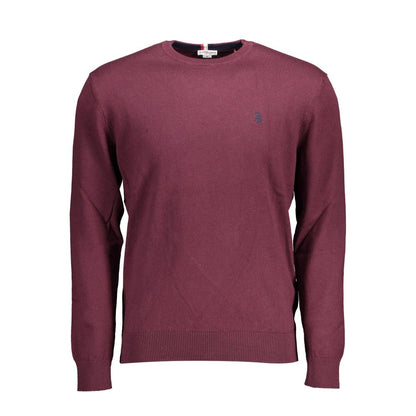 Purple Cotton Sweater-U.S. POLO ASSN.-LabelTerrace.com