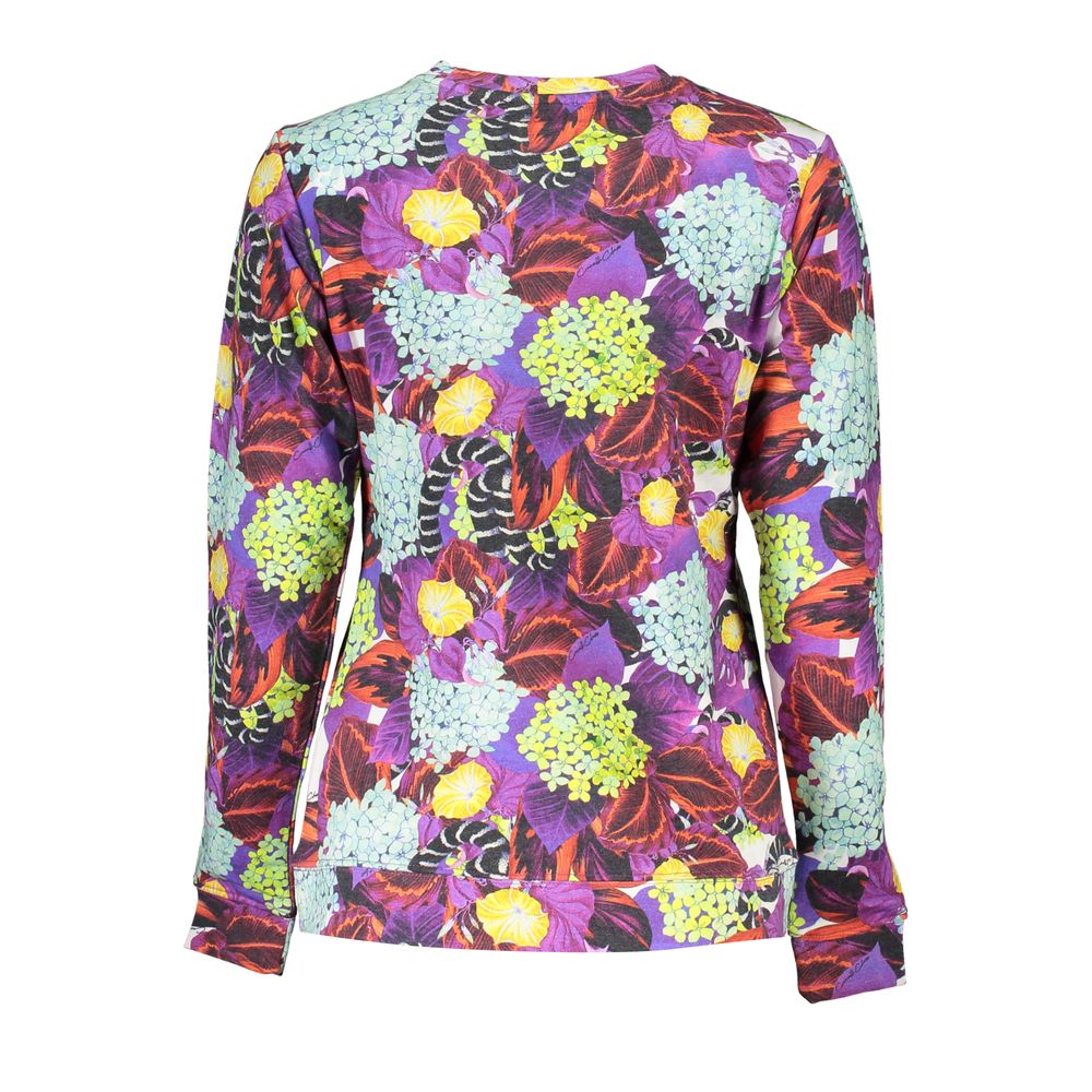 Elegant lilla sweater med rund hals