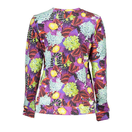 Elegant lilla sweater med rund hals