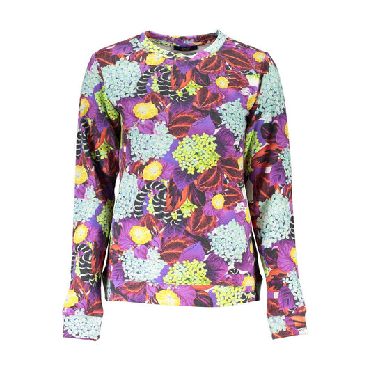 Elegant lilla sweater med rund hals