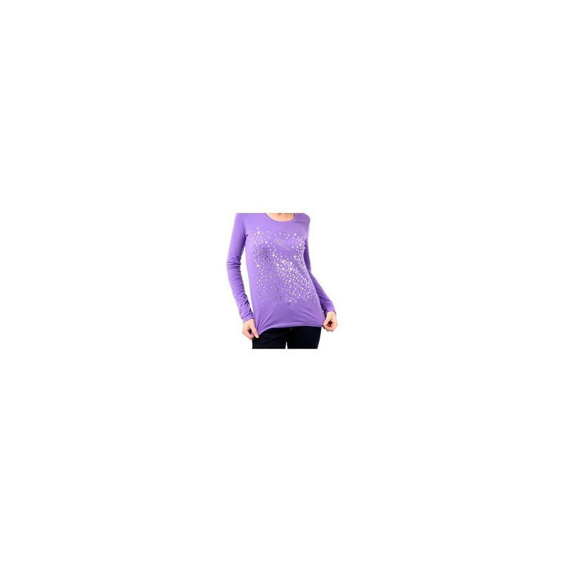 Purple Cotton Women Top-Montana Blu-LabelTerrace.com