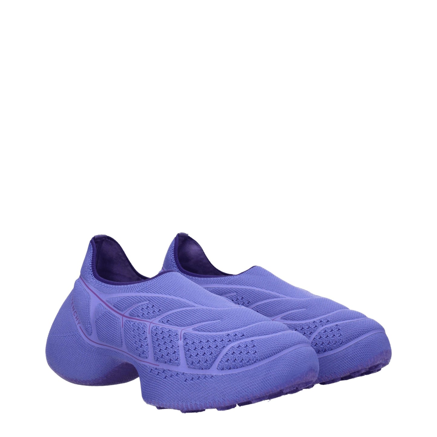 Purple Fabric Slip-On Loafers-Givenchy-LabelTerrace.com