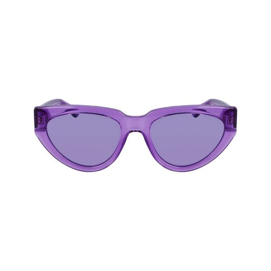Purple Injected Sunglasses-Karl Lagerfeld-LabelTerrace.com