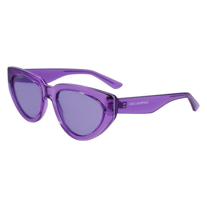 Purple Injected Sunglasses-Karl Lagerfeld-LabelTerrace.com