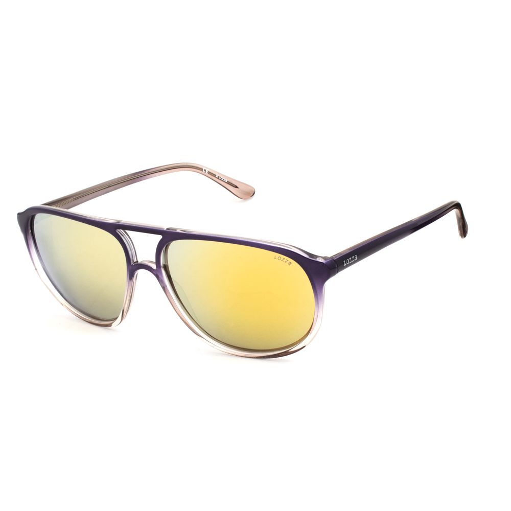 Purple Injected Sunglasses-Lozza-LabelTerrace.com