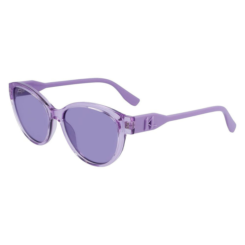 Purple Injected Sunglasses-Karl Lagerfeld-LabelTerrace.com