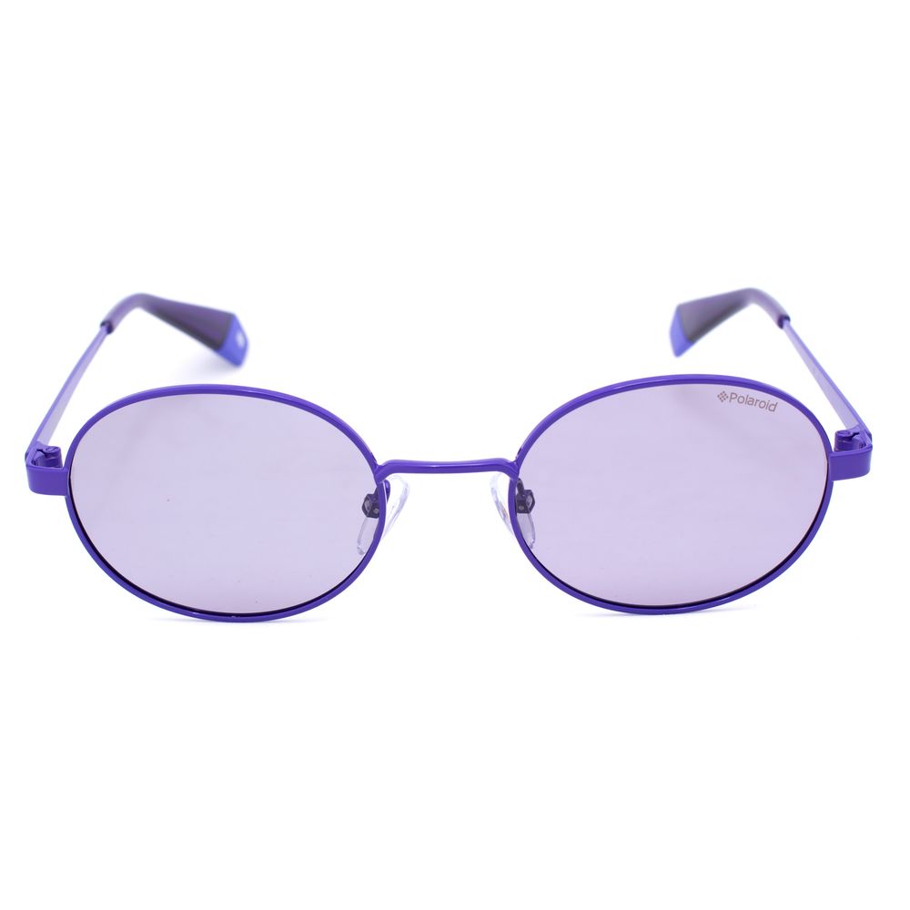 Purple Metal Sunglasses-Polaroid-LabelTerrace.com