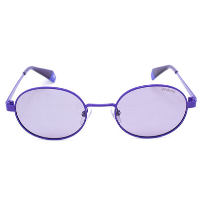 Purple Metal Sunglasses-Polaroid-LabelTerrace.com