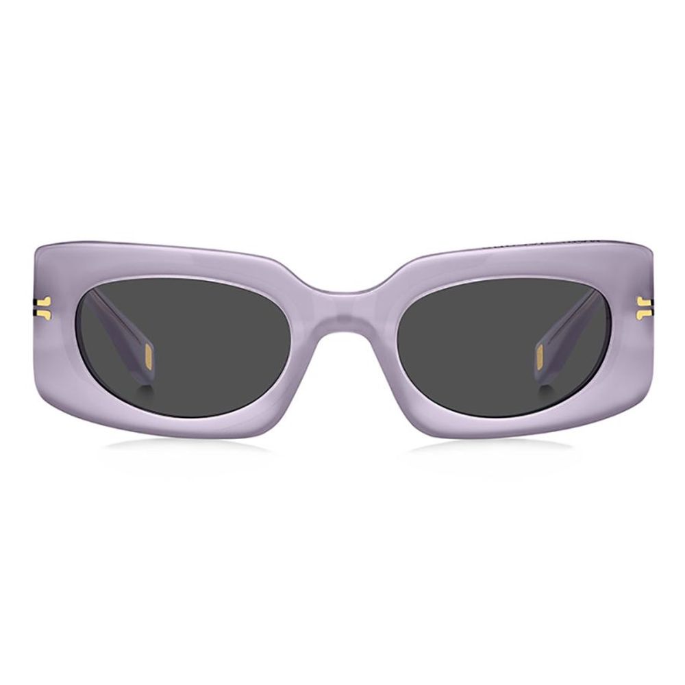 Purple Plastic Sunglasses-Marc Jacobs-LabelTerrace.com