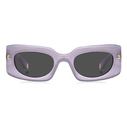 Purple Plastic Sunglasses-Marc Jacobs-LabelTerrace.com