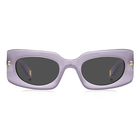 Purple Plastic Sunglasses-Marc Jacobs-LabelTerrace.com