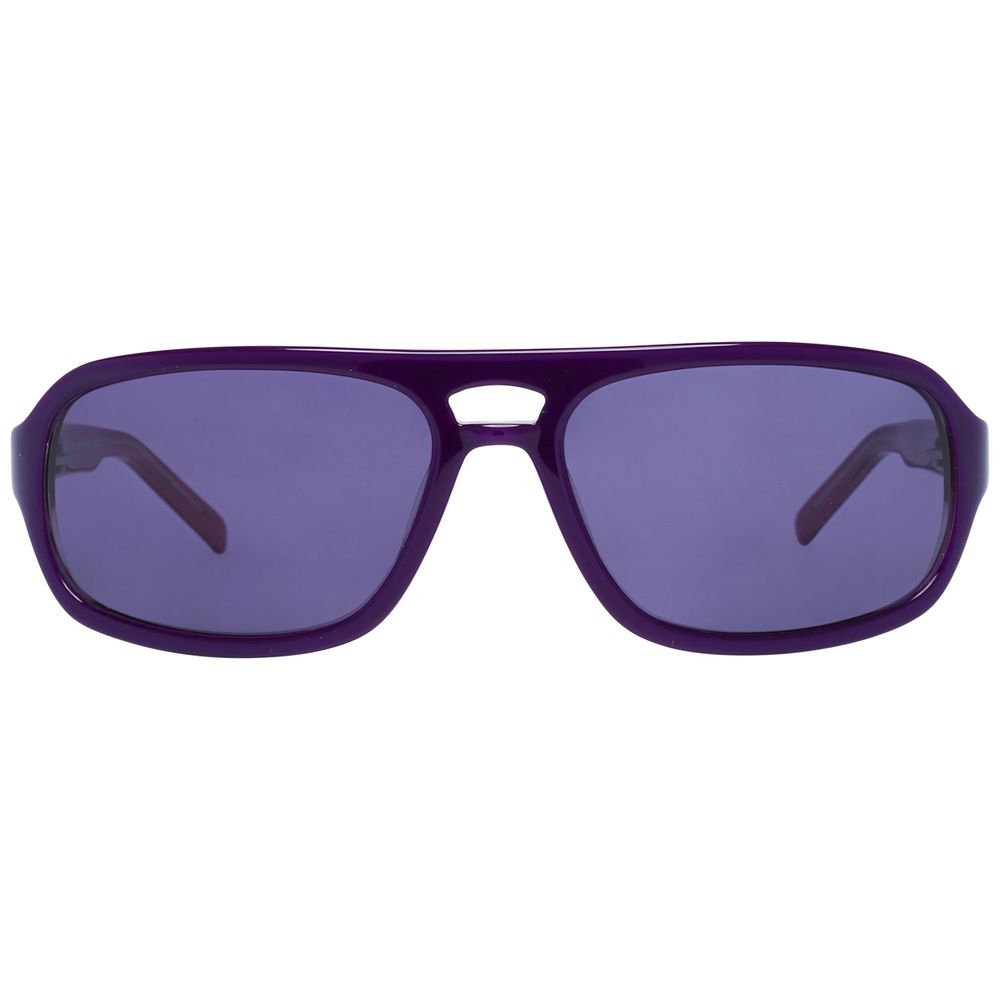 Purple Plastic Sunglasses-More & More-LabelTerrace.com