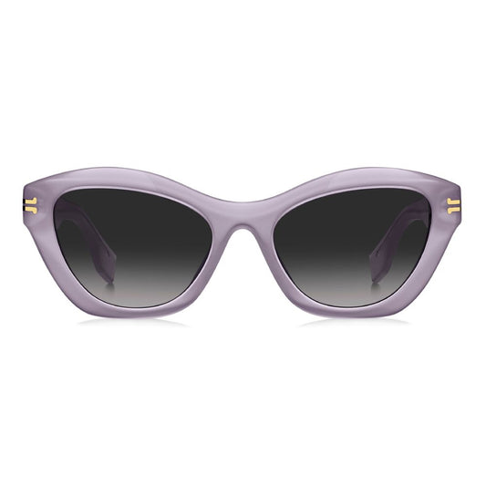 Purple Plastic Sunglasses-Marc Jacobs-LabelTerrace.com