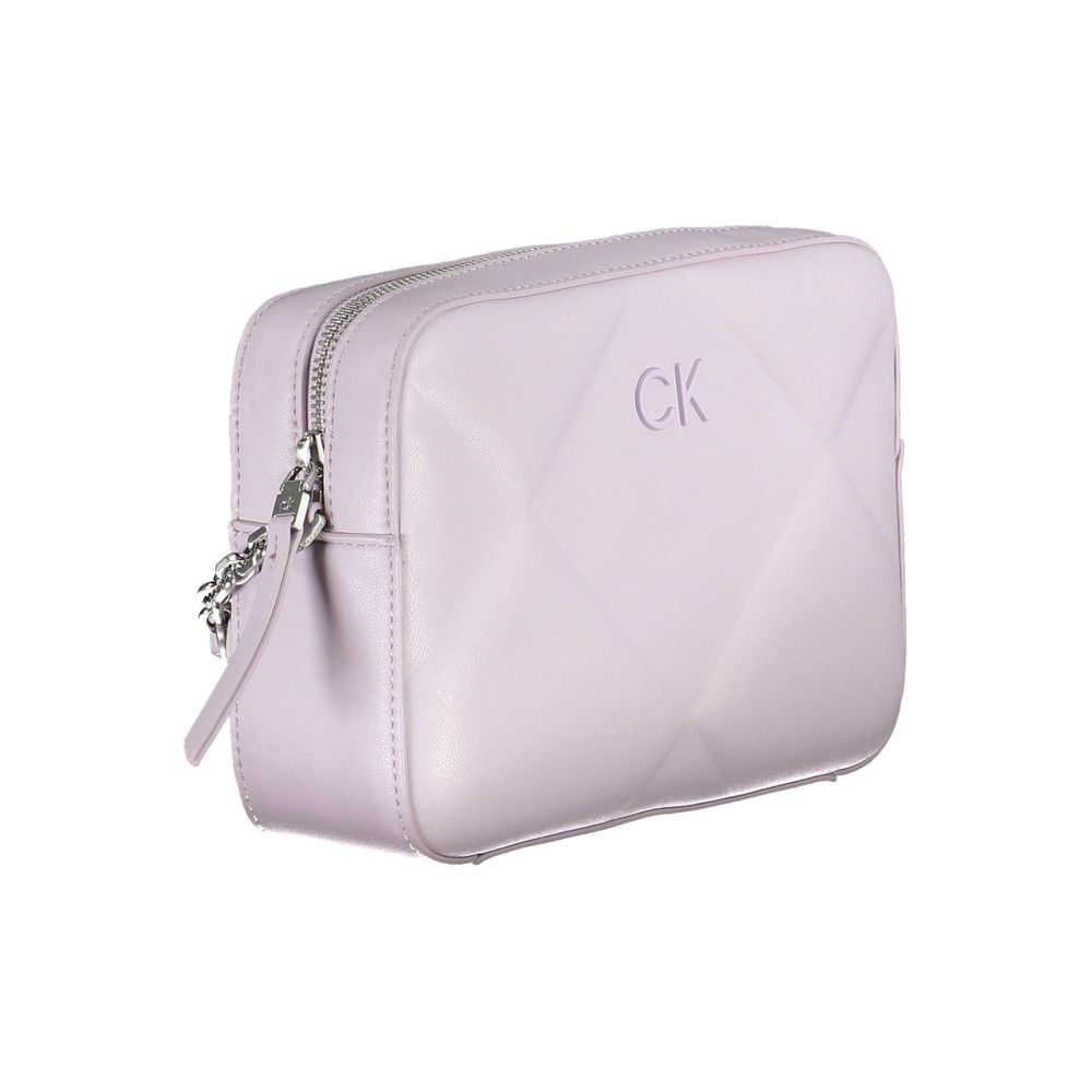 Purple Polyester Handbag-Calvin Klein-LabelTerrace.com