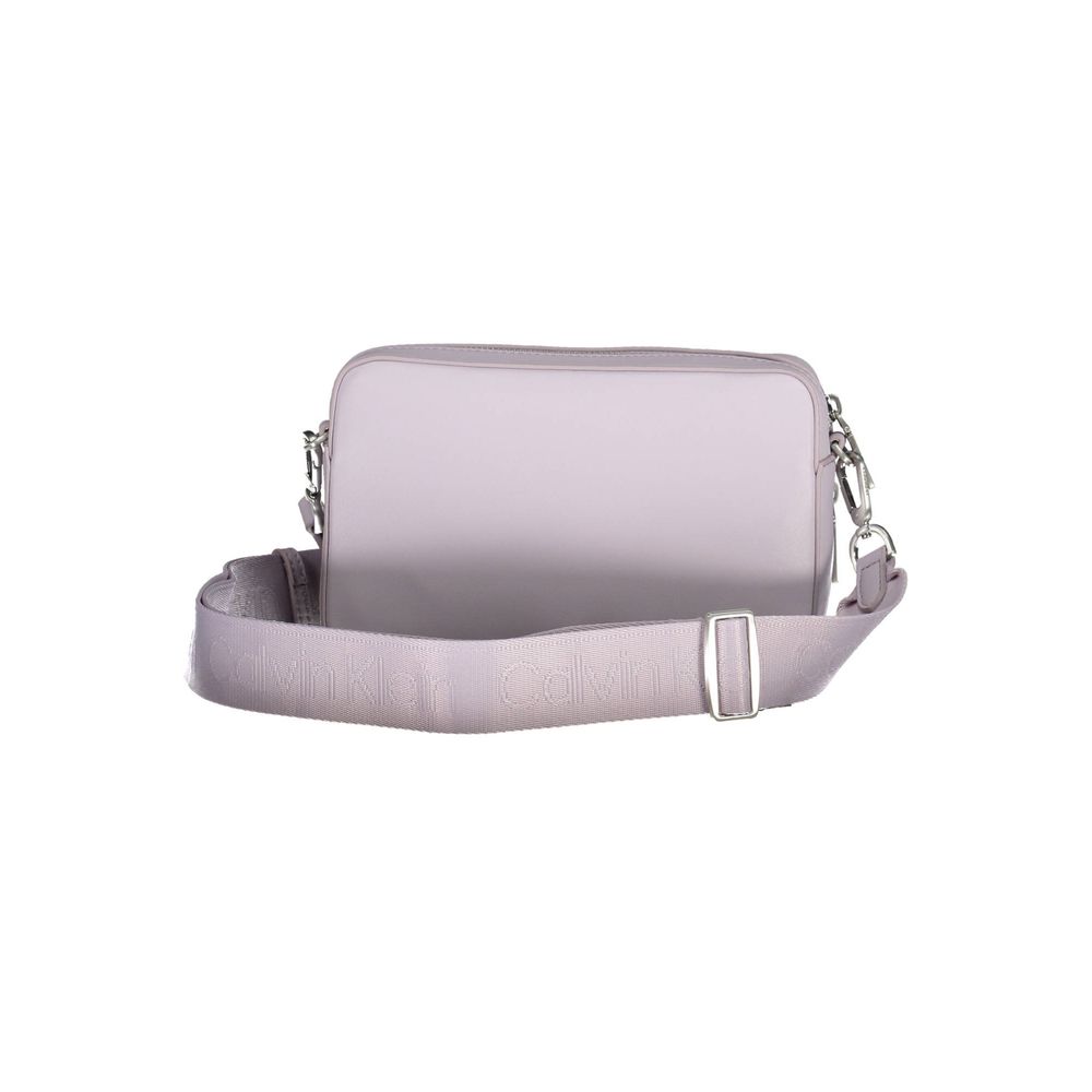 Purple Polyester Handbag-Calvin Klein-LabelTerrace.com