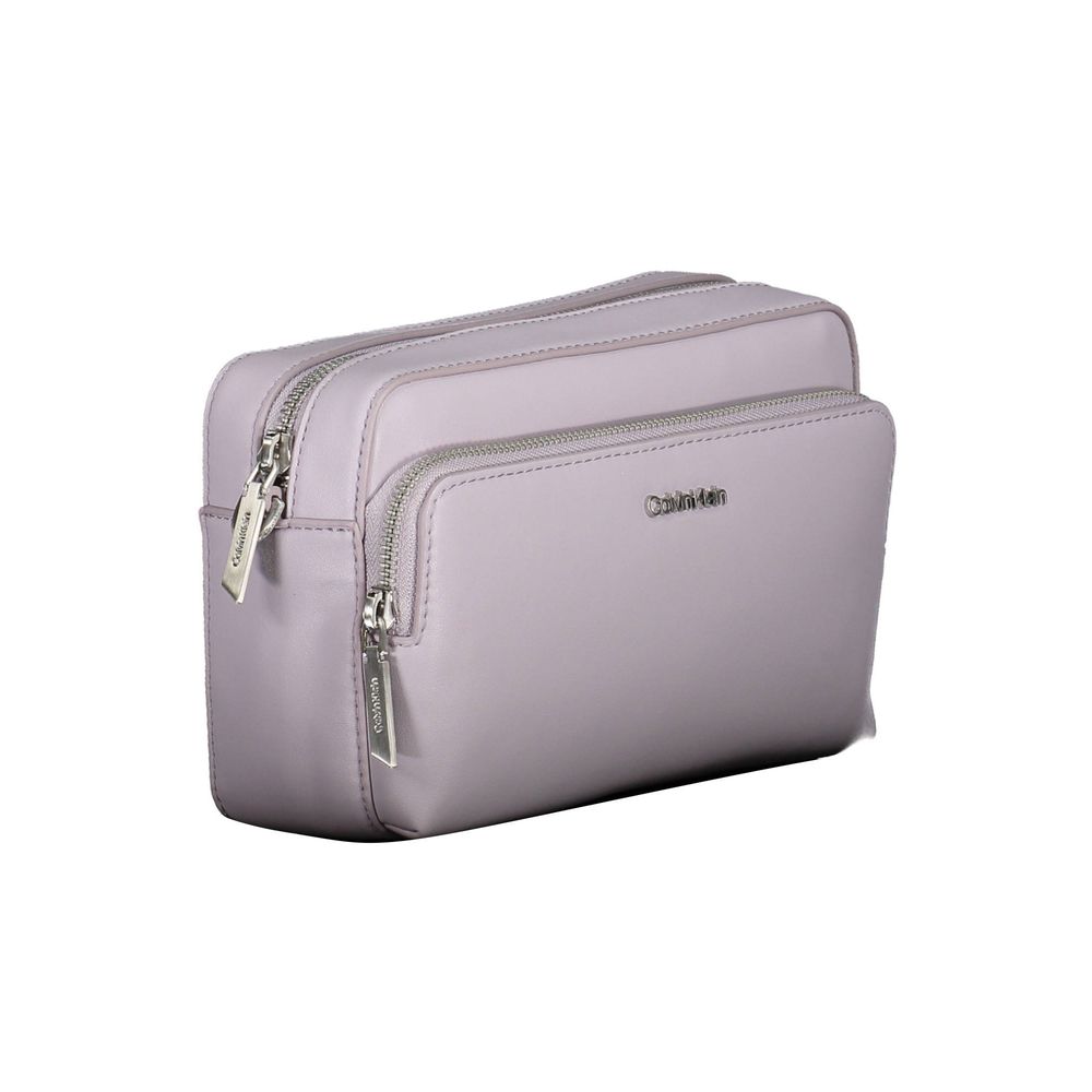 Purple Polyester Handbag-Calvin Klein-LabelTerrace.com