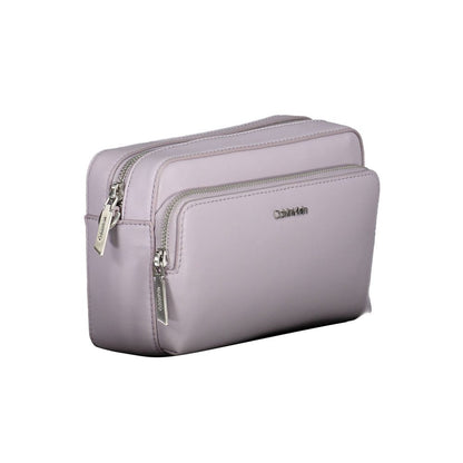 Purple Polyester Handbag-Calvin Klein-LabelTerrace.com