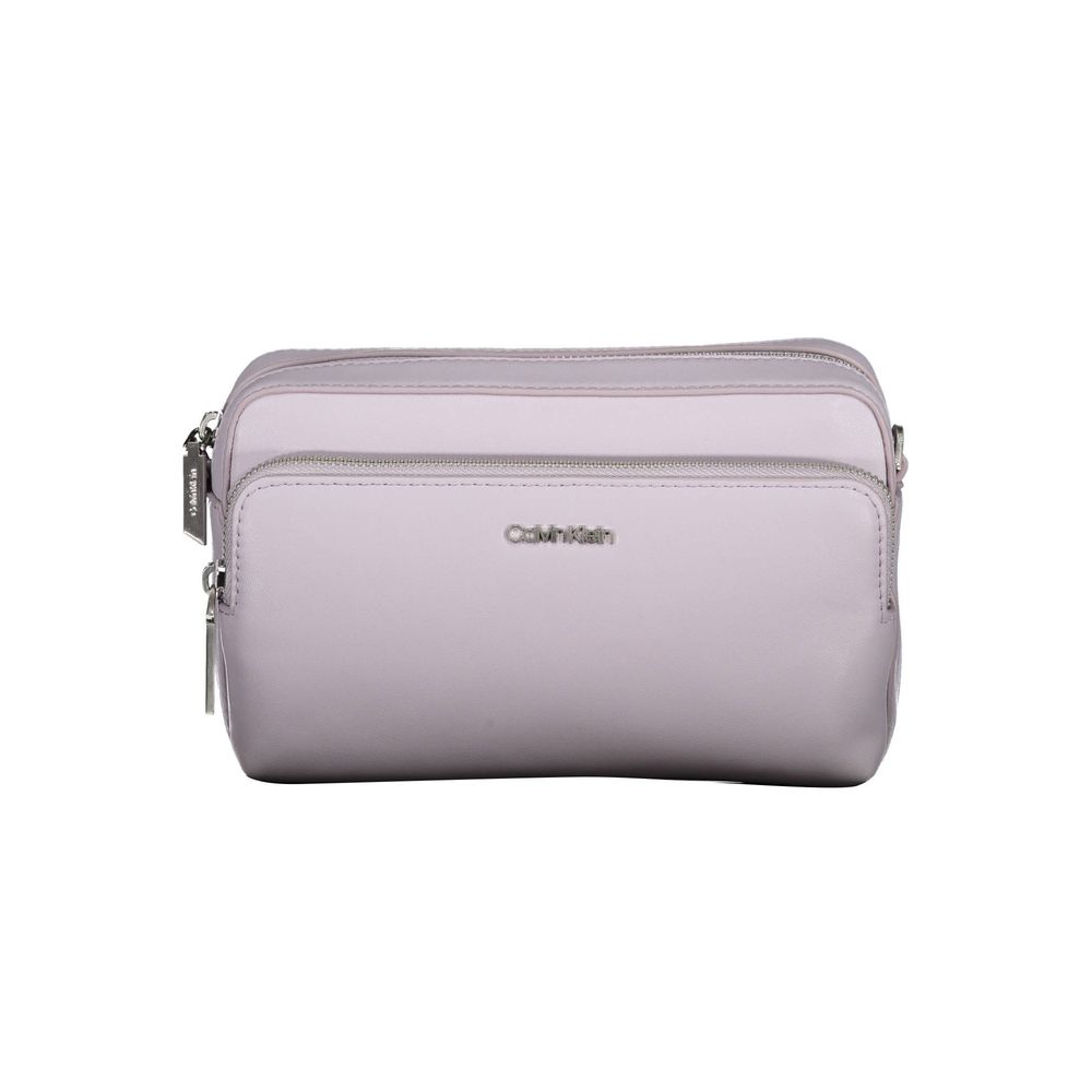 Purple Polyester Handbag-Calvin Klein-LabelTerrace.com