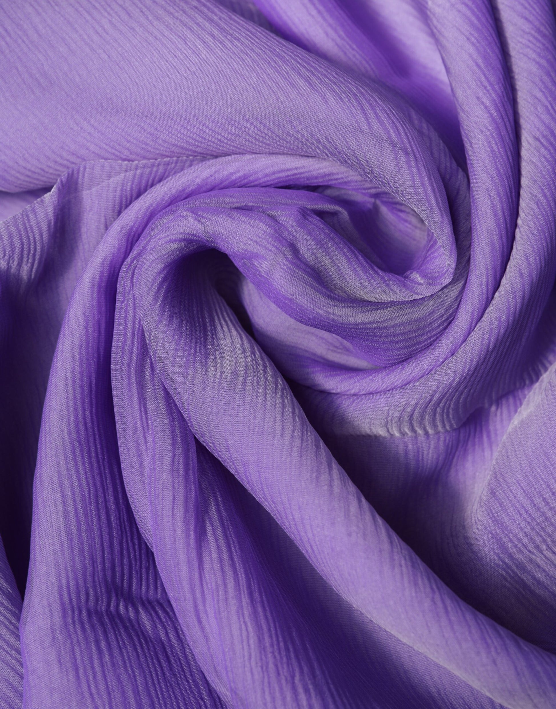 Purple Silk Rectangle Wrap Shawl Scarf-Dolce & Gabbana-LabelTerrace.com