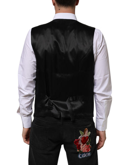 Purple Wool Dress Formal Waistcoat Vest