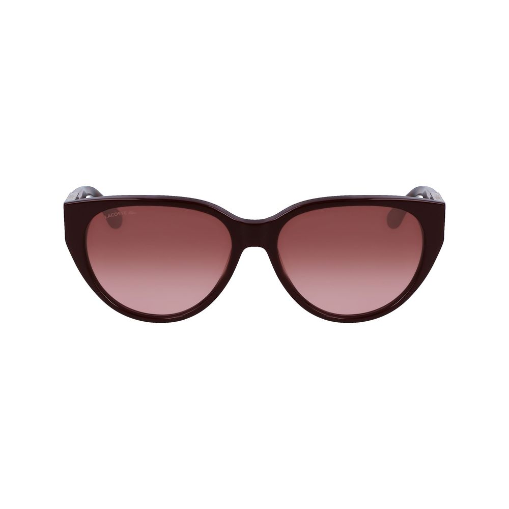 Red Acetate Sunglasses-Lacoste-LabelTerrace.com