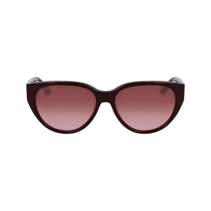 Red Acetate Sunglasses-Lacoste-LabelTerrace.com