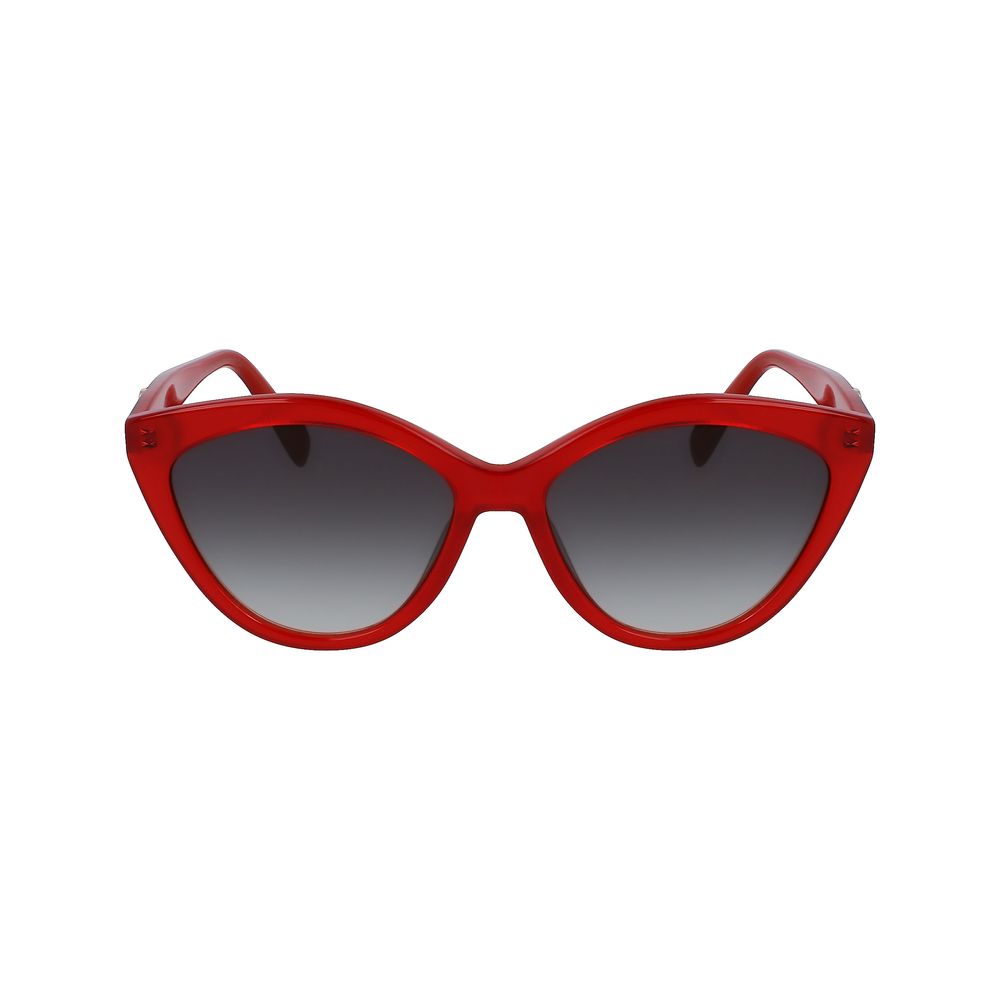 Red Acetate Sunglasses-Longchamp-LabelTerrace.com
