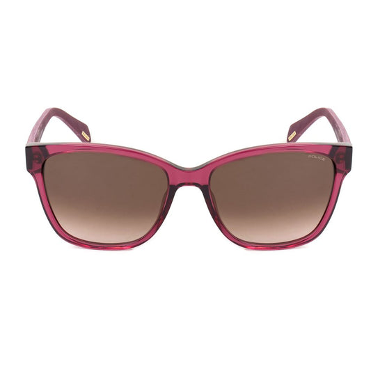 Red Acetate Sunglasses-Police-LabelTerrace.com