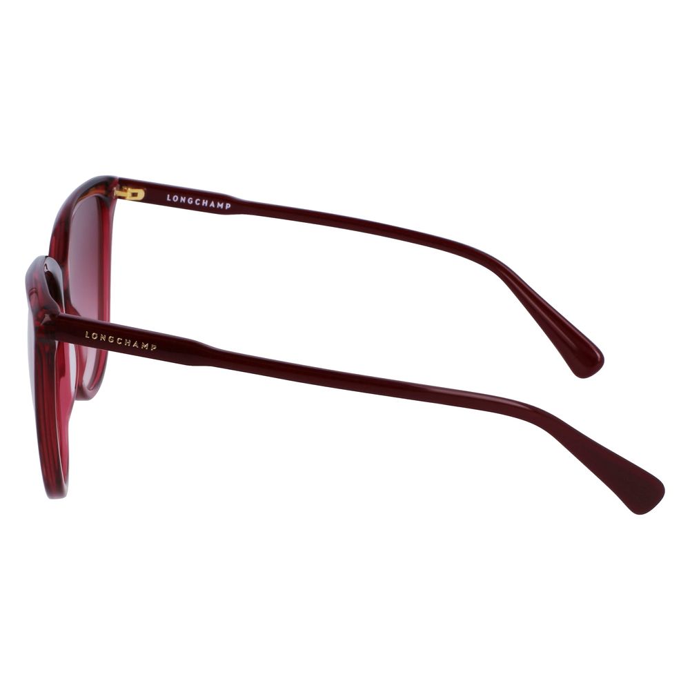 Red Acetate Sunglasses-Longchamp-LabelTerrace.com