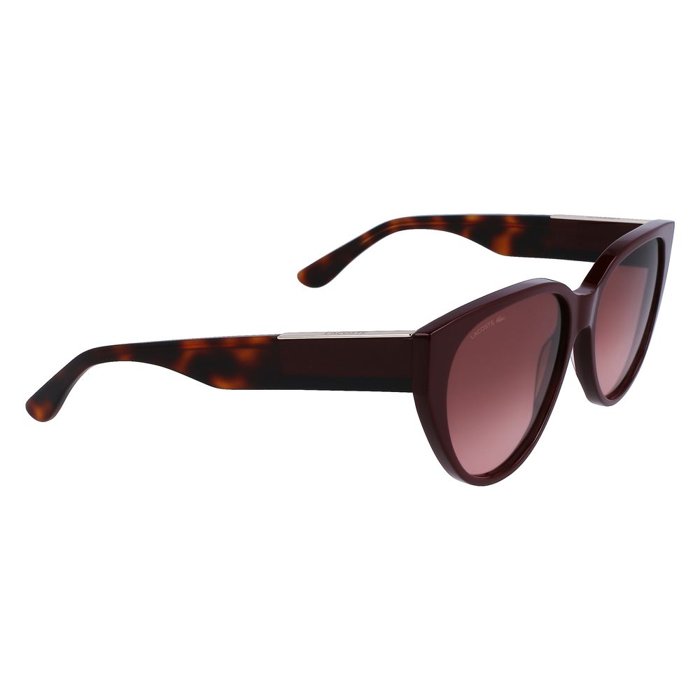 Red Acetate Sunglasses-Lacoste-LabelTerrace.com