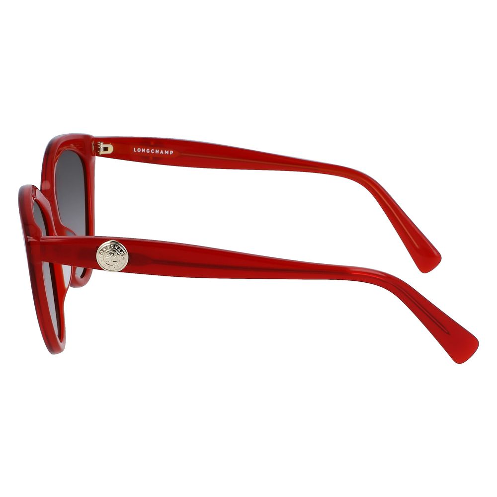 Red Acetate Sunglasses-Longchamp-LabelTerrace.com