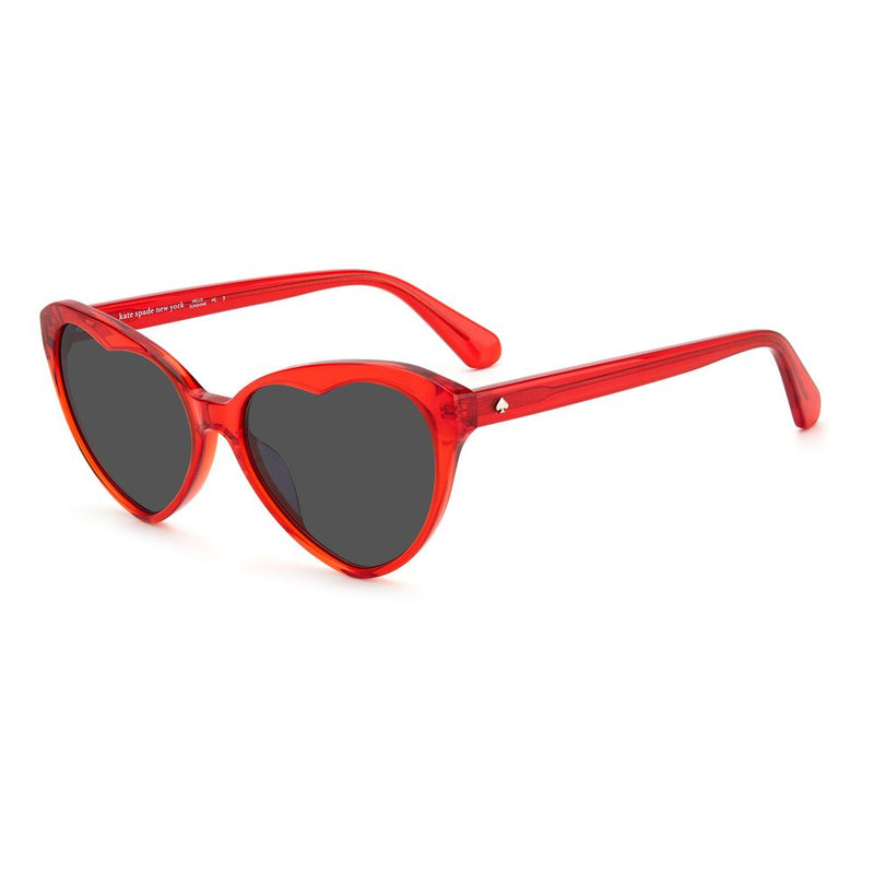 Red Acetate Sunglasses-Kate Spade-LabelTerrace.com