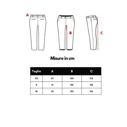 Red Cotton Flared Pant-Dsquared²-LabelTerrace.com